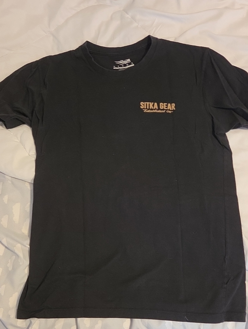 Sitka Gear Men's Short Sleeve Logo Tee - Black
